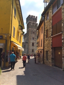 Scaliger Castle in Sirmione on Lake Garda